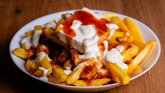 cheese loaded fries
