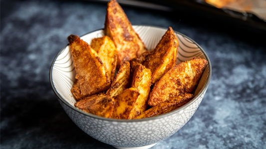 Masala Potato Widges