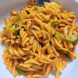schezwan N cheese pasta